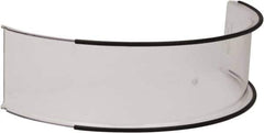 PRO-SAFE - 8 Inch Wide Lexan Replacement Shield - For Use With Flexbar - Latheguard Shield - Industrial Tool & Supply