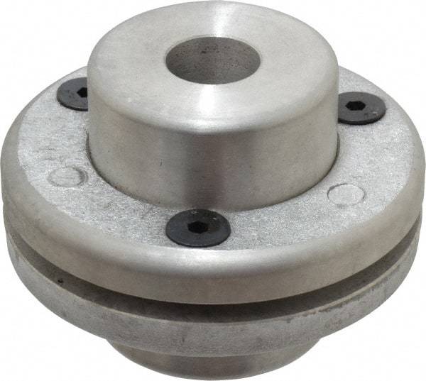 Made in USA - 6" Diam Contact Wheel Hub - 3/4" Arbor Hole, Quick Change - Industrial Tool & Supply