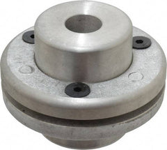 Made in USA - 6" Diam Contact Wheel Hub - 3/4" Arbor Hole, Quick Change - Industrial Tool & Supply
