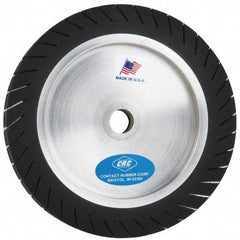 Made in USA - 1" Wide x 6" Diam, Spiral Band Drum - 3,500 RPM - Industrial Tool & Supply