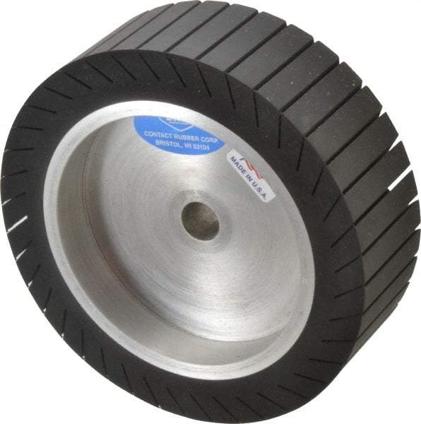 Made in USA - 2" Wide x 6" Diam, Spiral Band Drum - 3,500 RPM - Industrial Tool & Supply