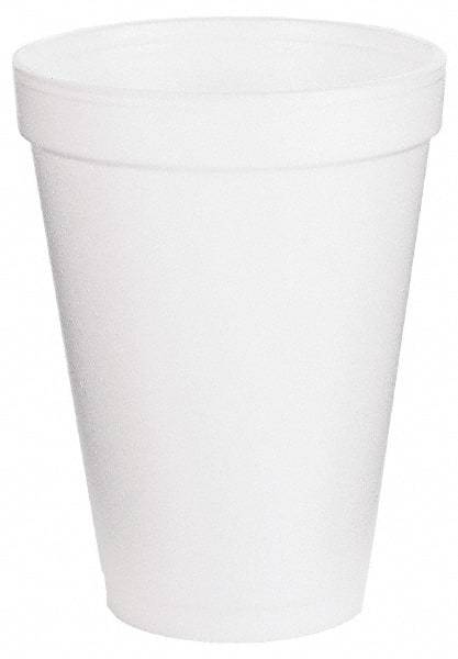 DART - Dart Foam Hot/Cold Cups, 12 oz - White - Industrial Tool & Supply