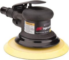 Ingersoll-Rand - 12,000 OPM, 15.8 CFM Air Consumption, Palm Air Orbital Sander - Round Pad, 1/4 NPT Inlet - Industrial Tool & Supply