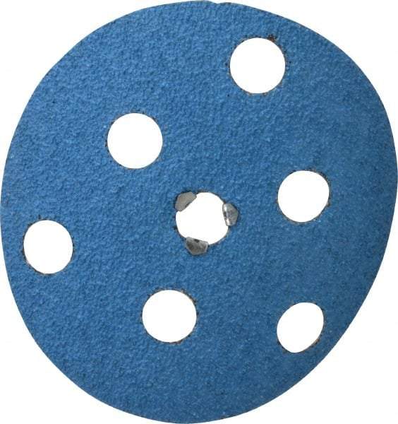 Norton - 7" Diam 24 Grit Fiber Disc - Very Coarse Grade, Zirconia Alumina, 8,600 Max RPM, Series F826 - Industrial Tool & Supply