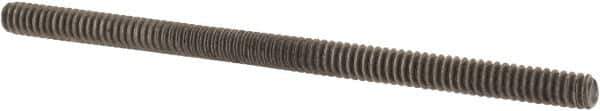Value Collection - #4-40 2" OAL Fully Threaded Stud - Carbon Steel, Plain Finish - Industrial Tool & Supply
