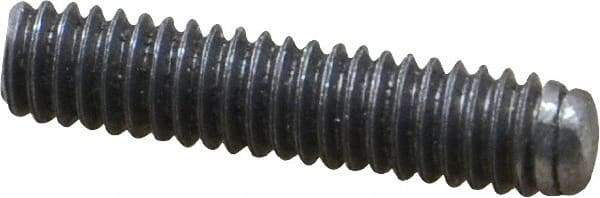 Value Collection - #8-32 3/4" OAL Fully Threaded Stud - Carbon Steel, Plain Finish - Industrial Tool & Supply
