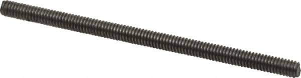Value Collection - #8-32 3" OAL Fully Threaded Stud - Carbon Steel, Plain Finish - Industrial Tool & Supply