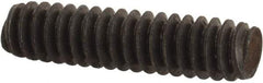 Value Collection - #10-24 3/4" OAL Fully Threaded Stud - Carbon Steel, Plain Finish - Industrial Tool & Supply