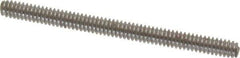 Value Collection - #10-24 2-1/2" OAL Fully Threaded Stud - Carbon Steel, Plain Finish - Industrial Tool & Supply