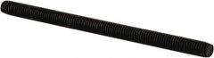 Value Collection - #10-32 3" OAL Fully Threaded Stud - Carbon Steel, Plain Finish - Industrial Tool & Supply