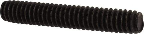 Value Collection - 1/4-20 1-1/2" OAL Fully Threaded Stud - Carbon Steel, Plain Finish - Industrial Tool & Supply