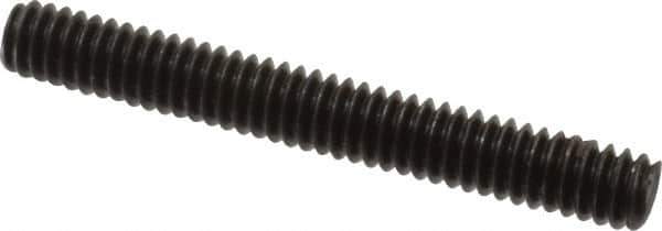Value Collection - 1/4-20 2" OAL Fully Threaded Stud - Carbon Steel, Plain Finish - Industrial Tool & Supply