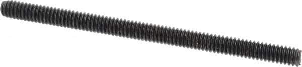 Value Collection - 1/4-20 4" OAL Fully Threaded Stud - Carbon Steel, Plain Finish - Industrial Tool & Supply