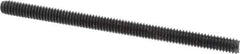 Value Collection - 1/4-20 4" OAL Fully Threaded Stud - Carbon Steel, Plain Finish - Industrial Tool & Supply