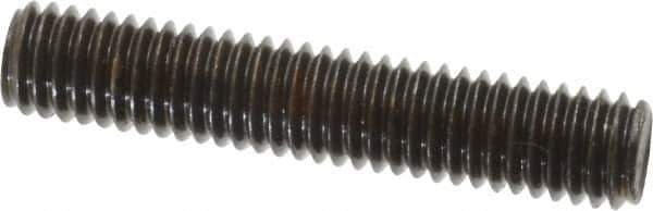 Value Collection - 3/8-16 2" OAL Fully Threaded Stud - Carbon Steel, Plain Finish - Industrial Tool & Supply