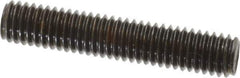 Value Collection - 3/8-16 2" OAL Fully Threaded Stud - Carbon Steel, Plain Finish - Industrial Tool & Supply