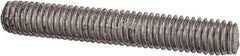 Value Collection - 3/8-16 2-1/2" OAL Fully Threaded Stud - Carbon Steel, Plain Finish - Industrial Tool & Supply