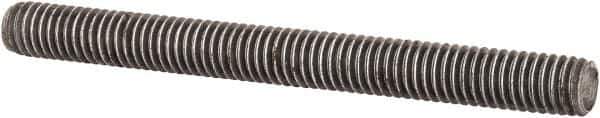 Value Collection - 3/8-16 4" OAL Fully Threaded Stud - Carbon Steel, Plain Finish - Industrial Tool & Supply