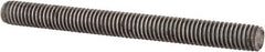 Value Collection - 3/8-16 4" OAL Fully Threaded Stud - Carbon Steel, Plain Finish - Industrial Tool & Supply