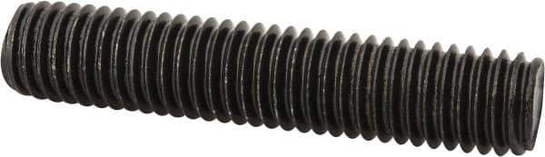 Value Collection - 1/2-13 2-1/2" OAL Fully Threaded Stud - Carbon Steel, Plain Finish - Industrial Tool & Supply