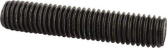 Value Collection - 1/2-13 2-1/2" OAL Fully Threaded Stud - Carbon Steel, Plain Finish - Industrial Tool & Supply