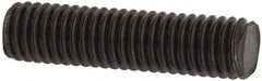 Value Collection - M5x0.8 20mm OAL Fully Threaded Stud - Carbon Steel, Plain Finish, Metric - Industrial Tool & Supply