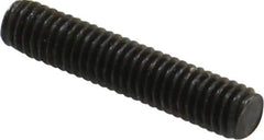 Value Collection - M6x1.0 30mm OAL Fully Threaded Stud - Carbon Steel, Plain Finish, Metric - Industrial Tool & Supply