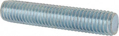 Value Collection - M10x1.50 50mm OAL Fully Threaded Stud - Carbon Steel, Plain Finish, Metric - Industrial Tool & Supply