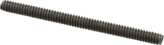 Value Collection - #4-40 1-1/2" OAL Fully Threaded Stud - Stainless Steel, Plain Finish - Industrial Tool & Supply