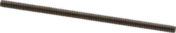 Value Collection - #4-40 2-1/2" OAL Fully Threaded Stud - Stainless Steel, Plain Finish - Industrial Tool & Supply