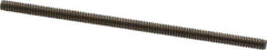 Value Collection - #4-40 2-1/2" OAL Fully Threaded Stud - Stainless Steel, Plain Finish - Industrial Tool & Supply