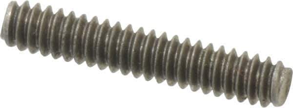 Value Collection - #6-32 3/4" OAL Fully Threaded Stud - Stainless Steel, Plain Finish - Industrial Tool & Supply