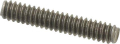Value Collection - #6-32 3/4" OAL Fully Threaded Stud - Stainless Steel, Plain Finish - Industrial Tool & Supply