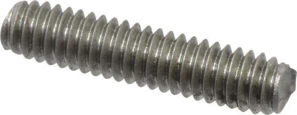 Value Collection - #8-32 3/4" OAL Fully Threaded Stud - Stainless Steel, Plain Finish - Industrial Tool & Supply