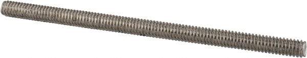 Value Collection - #8-32 3" OAL Fully Threaded Stud - Stainless Steel, Plain Finish - Industrial Tool & Supply