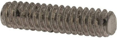Value Collection - #10-24 3/4" OAL Fully Threaded Stud - Stainless Steel, Plain Finish - Industrial Tool & Supply