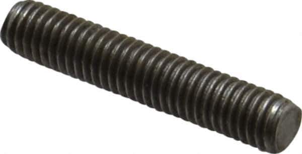 Value Collection - #10-32 1" OAL Fully Threaded Stud - Stainless Steel, Plain Finish - Industrial Tool & Supply