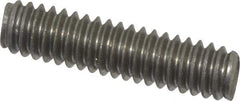 Value Collection - 1/4-20 1" OAL Fully Threaded Stud - Stainless Steel, Plain Finish - Industrial Tool & Supply