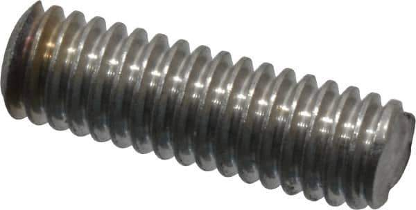 Value Collection - 5/16-18 1" OAL Fully Threaded Stud - Stainless Steel, Plain Finish - Industrial Tool & Supply
