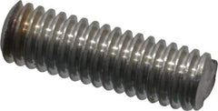 Value Collection - 5/16-18 1" OAL Fully Threaded Stud - Stainless Steel, Plain Finish - Industrial Tool & Supply