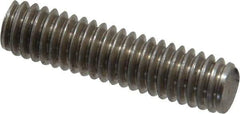 Value Collection - 5/16-18 1-1/4" OAL Fully Threaded Stud - Stainless Steel, Plain Finish - Industrial Tool & Supply