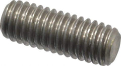 Value Collection - 3/8-16 1" OAL Fully Threaded Stud - Stainless Steel, Plain Finish - Industrial Tool & Supply