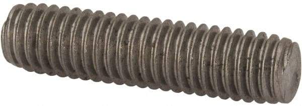 Value Collection - 3/8-16 1-1/2" OAL Fully Threaded Stud - Stainless Steel, Plain Finish - Industrial Tool & Supply
