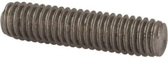 Value Collection - 3/8-16 1-1/2" OAL Fully Threaded Stud - Stainless Steel, Plain Finish - Industrial Tool & Supply