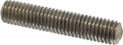 Value Collection - 1/2-13 2-1/2" OAL Fully Threaded Stud - Stainless Steel, Plain Finish - Industrial Tool & Supply
