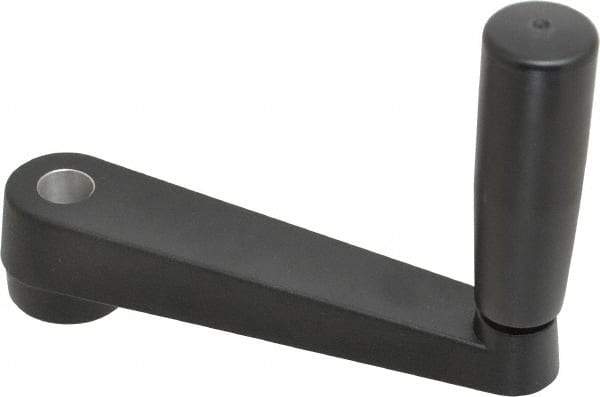 Value Collection - 32mm Hub Diam Crank Handle - 14mm Round Bore, 22" High - Industrial Tool & Supply