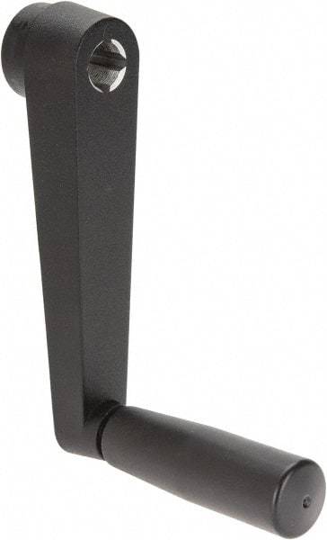 Value Collection - 32mm Hub Diam Crank Handle - 14mm Square Bore, 22" High - Industrial Tool & Supply