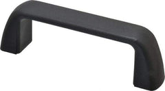J.W. Winco - 4.61" Center to Center, Black Matte Finish Plastic Pull Handle - 1.57" High - Industrial Tool & Supply