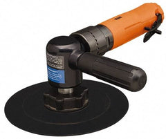 Dotco - 9,000 RPM, 0.9 hp, Handheld Pneumatic Buffer - 5/8-11" Spindle Thread, 1/4" Inlet - Industrial Tool & Supply