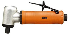 Dotco - Pneumatic Handheld Disc Sander - 1/4" Inlet, 0.3 hp - Industrial Tool & Supply